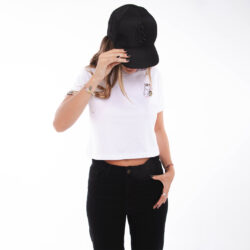 BABY T-SHIRT CON ESTAMPA "BE CAPPY"